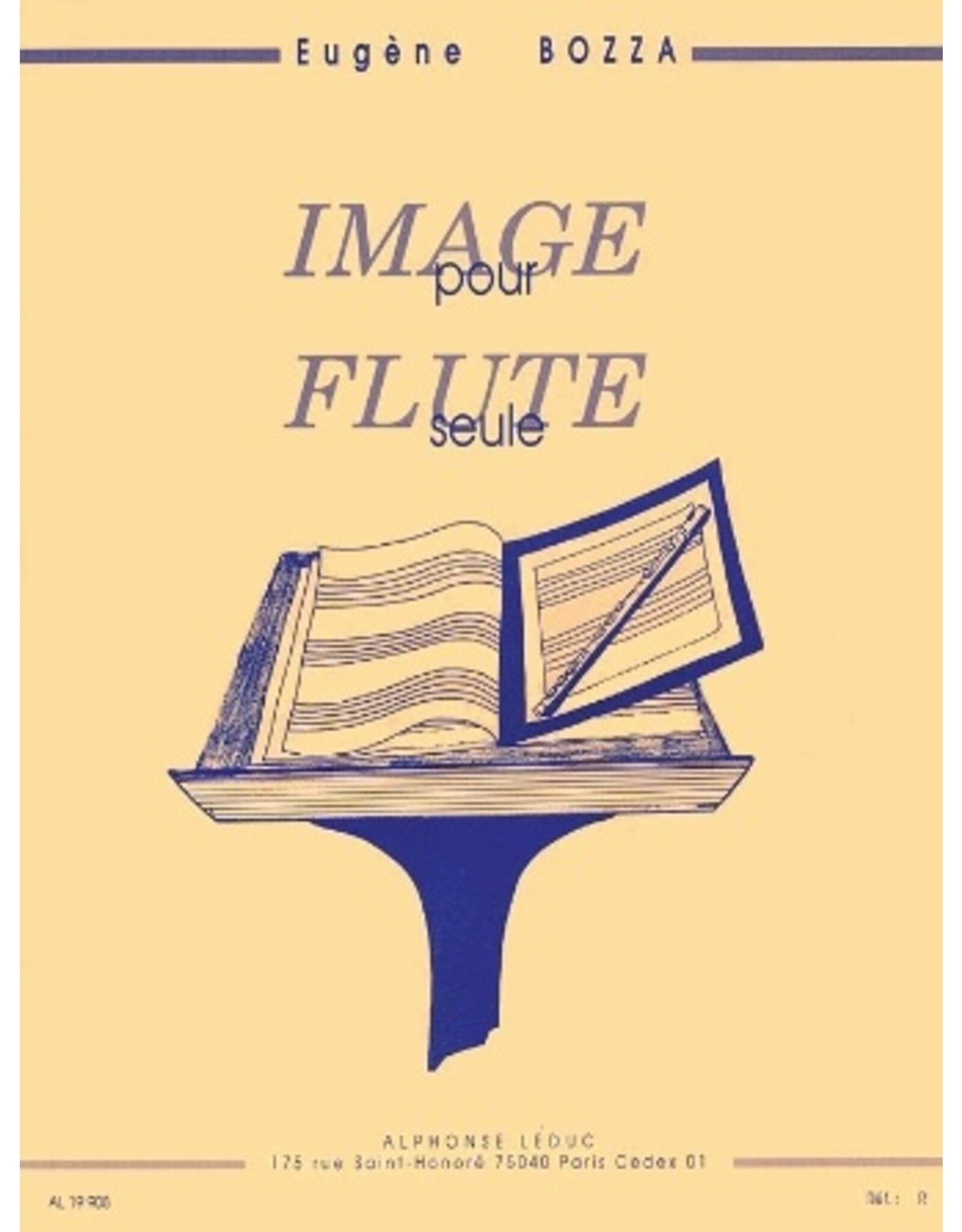 Alphonse Leduc Bozza - Image Op. 38 for Flute Solo Softcover