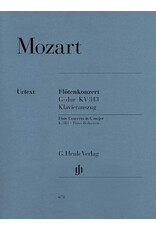 Henle Urtext Edition Mozart - Concerto No. 1 in G Major, K. 313 for Flute & Piano Reduction Softcover ed. András Adorján