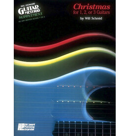Hal Leonard Christmas for 1, 2 or 3 Guitars By Will Schmid