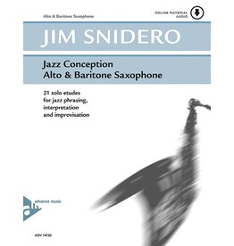 Advance Music Snidero Jazz Conception - Alto Sax