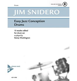 Advance Music Snidero Easy Jazz Conception - Drums