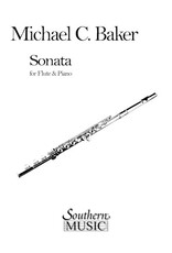 Southern Music Co. Baker - Sonata for Flute