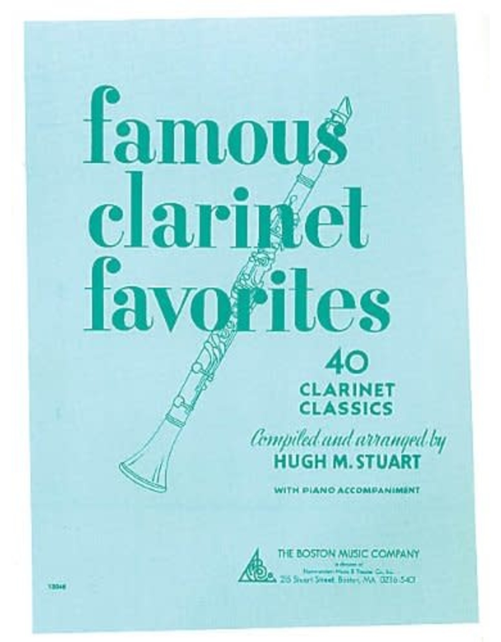Hal Leonard Famous Clarinet Favorites 40 Clarinet Classics arr. Hugh M. Stuart