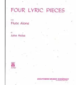 Southern Music Co. Heiss - Four Lyric Pieces Unaccompanied Flute