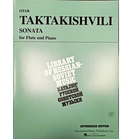 Hal Leonard Sonata for Flute and Piano - TAKTAKISHVILI
