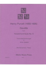 Medici Music Press Purcell - Gavotte from Harpsichord Suite No. 5