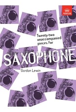 ABRSM Twenty-two Unaccompanied Pieces for Saxophone - Collection - Sheet Music