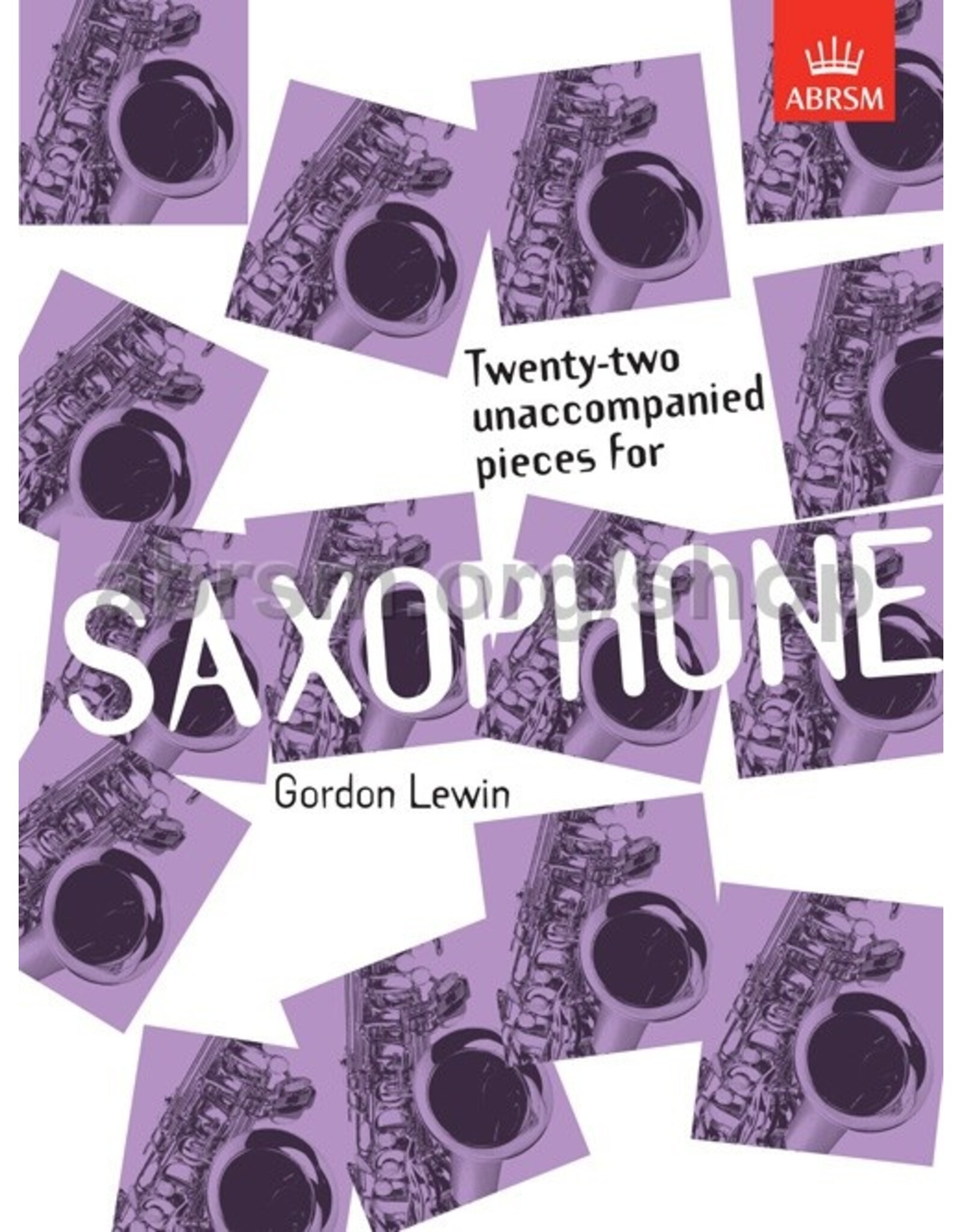 ABRSM Twenty-two Unaccompanied Pieces for Saxophone - Collection - Sheet Music