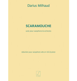 Hal Leonard Milhaud - Scaramouche for Alto Saxophone & Piano Reduction Woodwind Solo