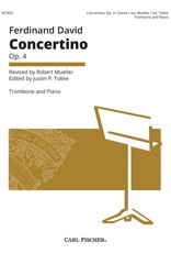 Carl Fischer LLC David Concertino Op. 4 For Trombone and Piano