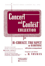 Hal Leonard Concert and Contest Collection for Baritone B.C. Solo Part Rubank Solo Collection Baritone B.C. - Solo Part