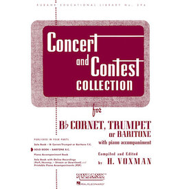 Hal Leonard Concert and Contest Collection for Baritone B.C. Solo Part Rubank Solo Collection Baritone B.C. - Solo Part