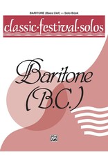 Alfred Classic Festival Solos (Baritone B.C.), Volume 1 Solo Book