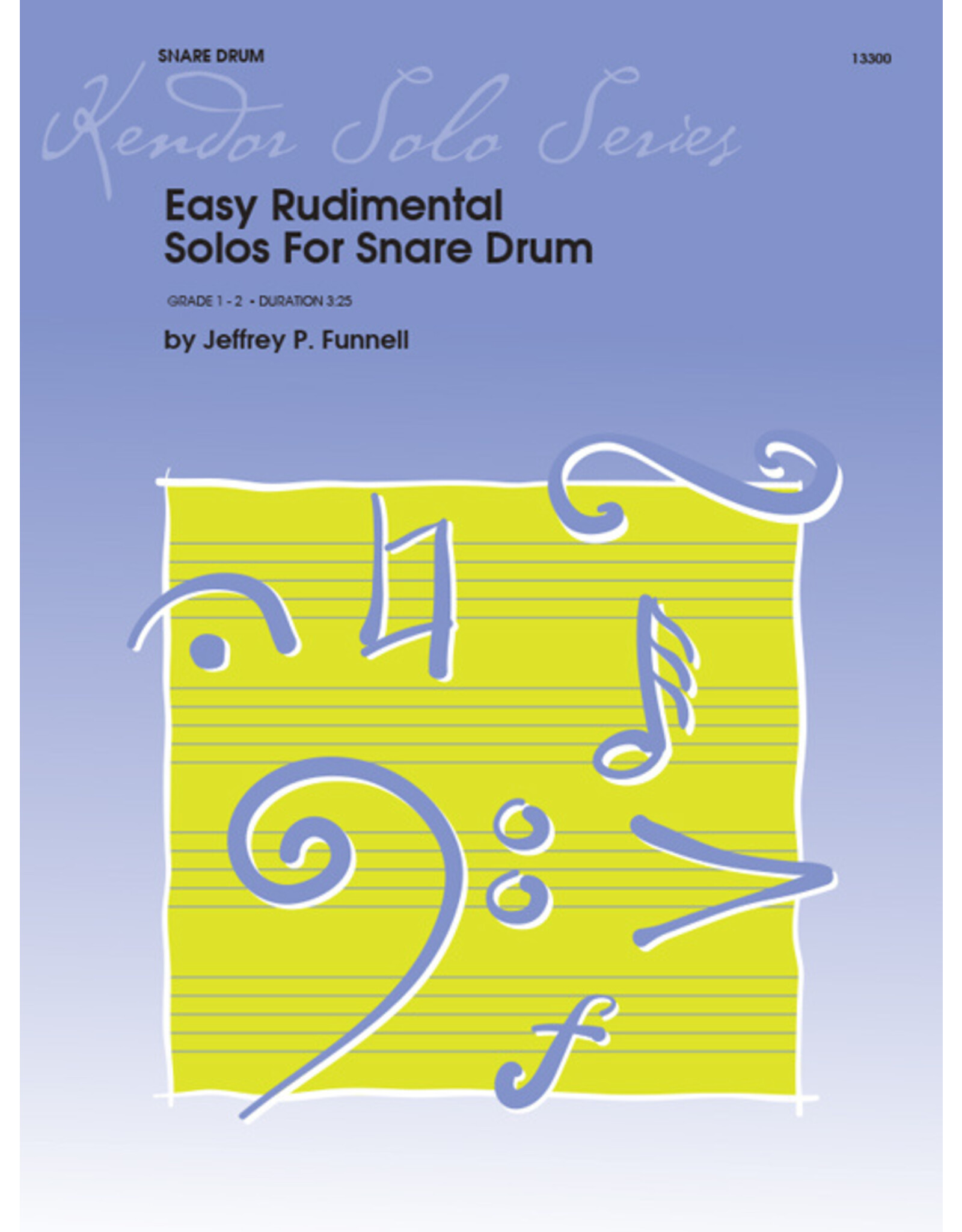 Kendor Easy Rudimental Solos for Snare Drum