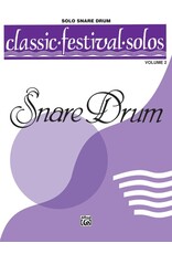 Alfred Classic Festival Solos (Snare Drum), Volume 2 Solo Book (Unaccompanied)