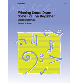 Kendor Winning Snare Drum Solos for The Beginner