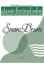 Alfred Classic Festival Solos (Snare Drum), Volume 1 Piano Acc.