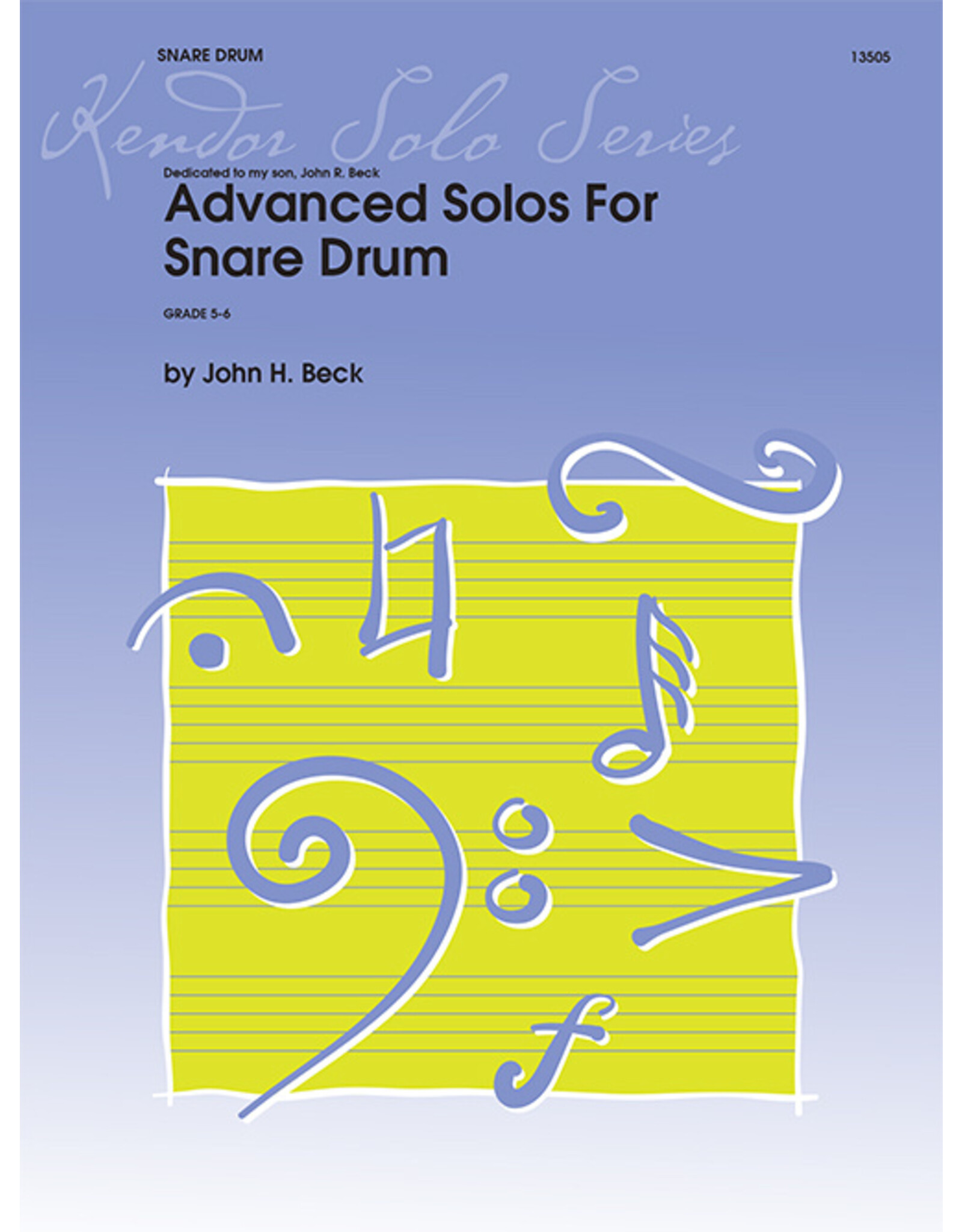 Kendor Advanced Solos For Snare Drum