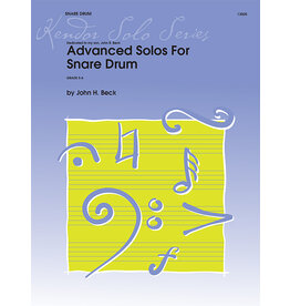 Kendor Advanced Solos For Snare Drum