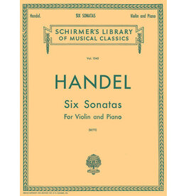 Hal Leonard Handel - Six Sonatas Violin and Piano (Betti) String Solo
