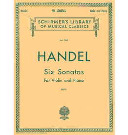 Hal Leonard Handel - Six Sonatas Violin and Piano (Betti) String Solo