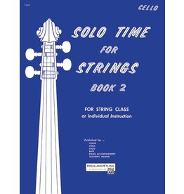 Alfred Solo Time for Strings, Book 2, Cello