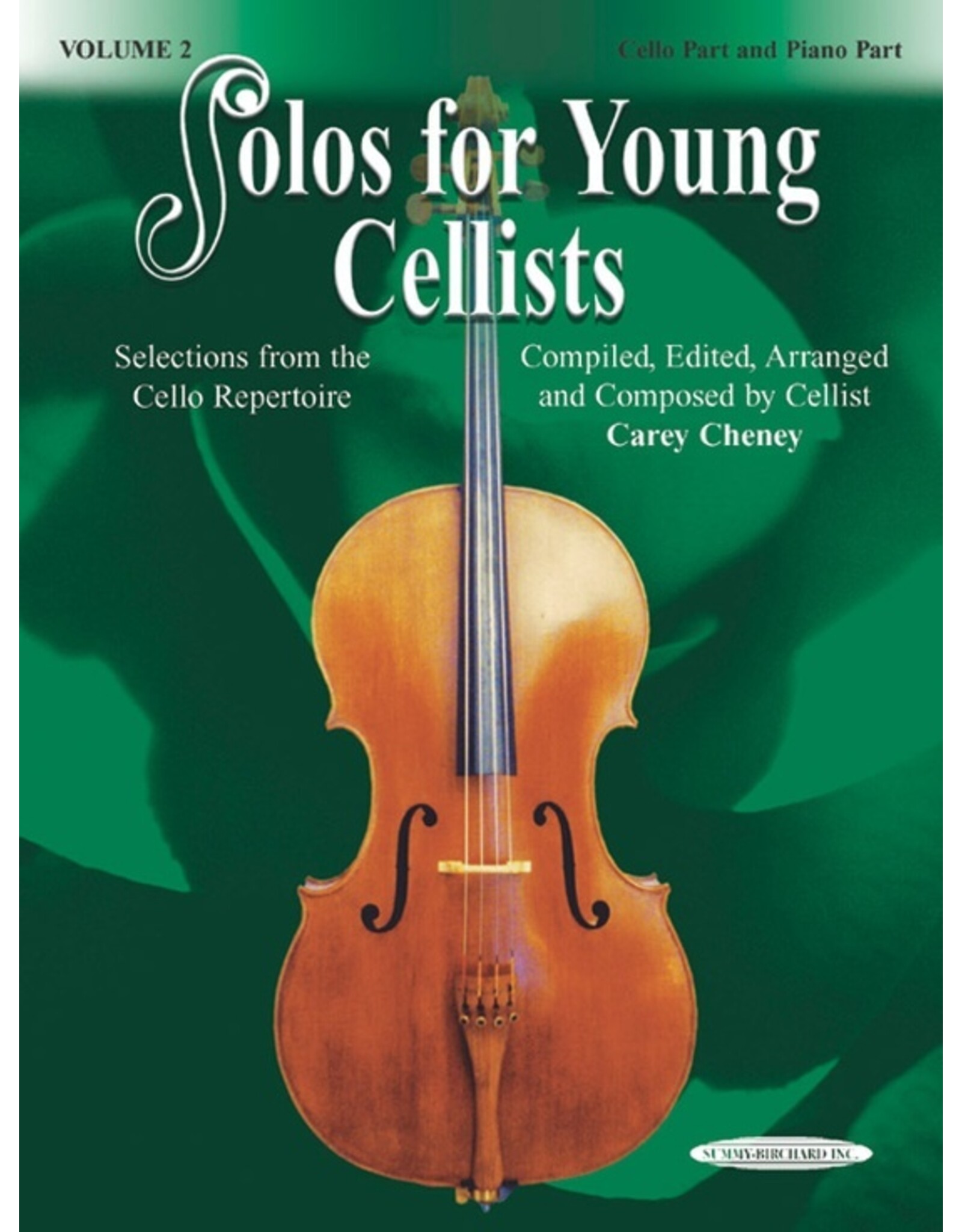 Alfred Solos for Young Cellists Cello Part and Piano Acc., Volume 2