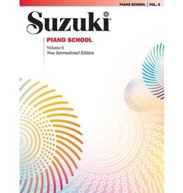 Alfred Suzuki Piano School New International Edition Piano Book, Volume 6