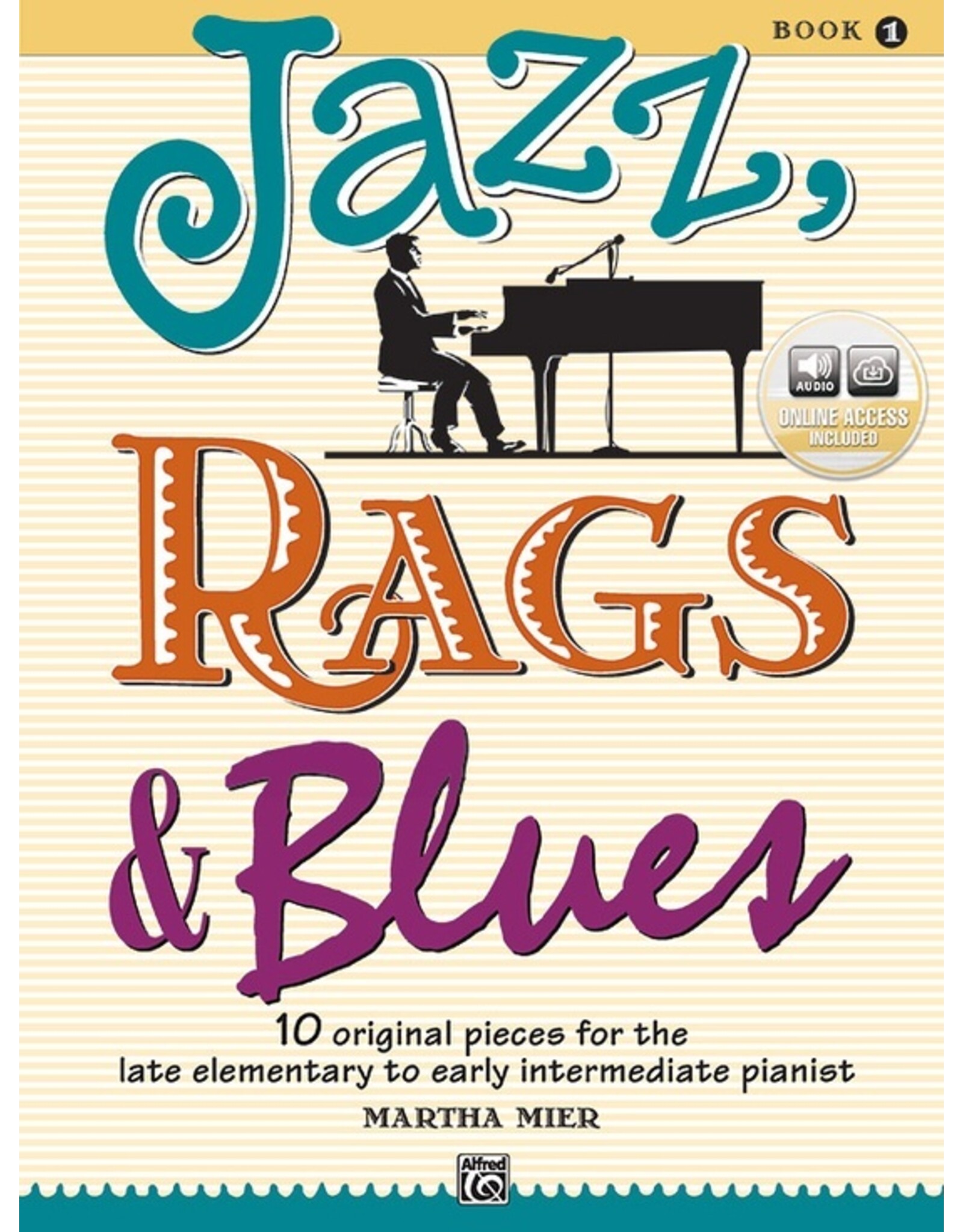 Alfred Jazz, Rags & Blues, Book 1