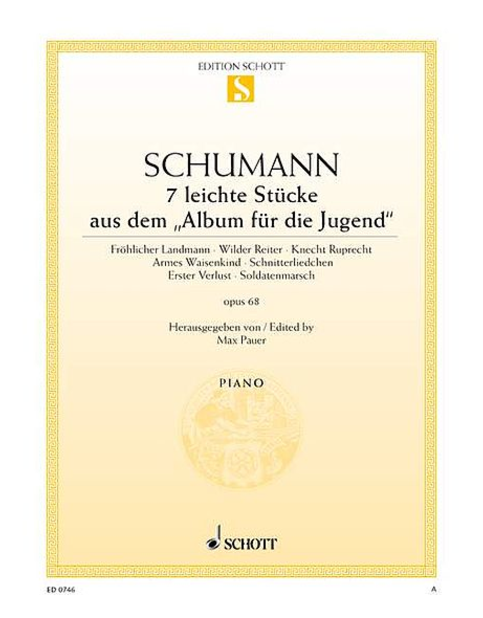 Hal Leonard Album for the Young Selections, Op. 68 (ed. Pauer) Schott