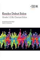 Kendor Kendor Debut Solos Clarinet Grade 1-2 Clarinet Part
