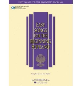 Hal Leonard Easy Songs for the Beginning Soprano With companion recorded piano accompaniments (Joan Frey Boytim) Vocal Collection