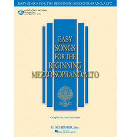 Hal Leonard Easy Songs for the Beginning Mezzo-Soprano/Alto (Joan Frey Boytim) Vocal Collection