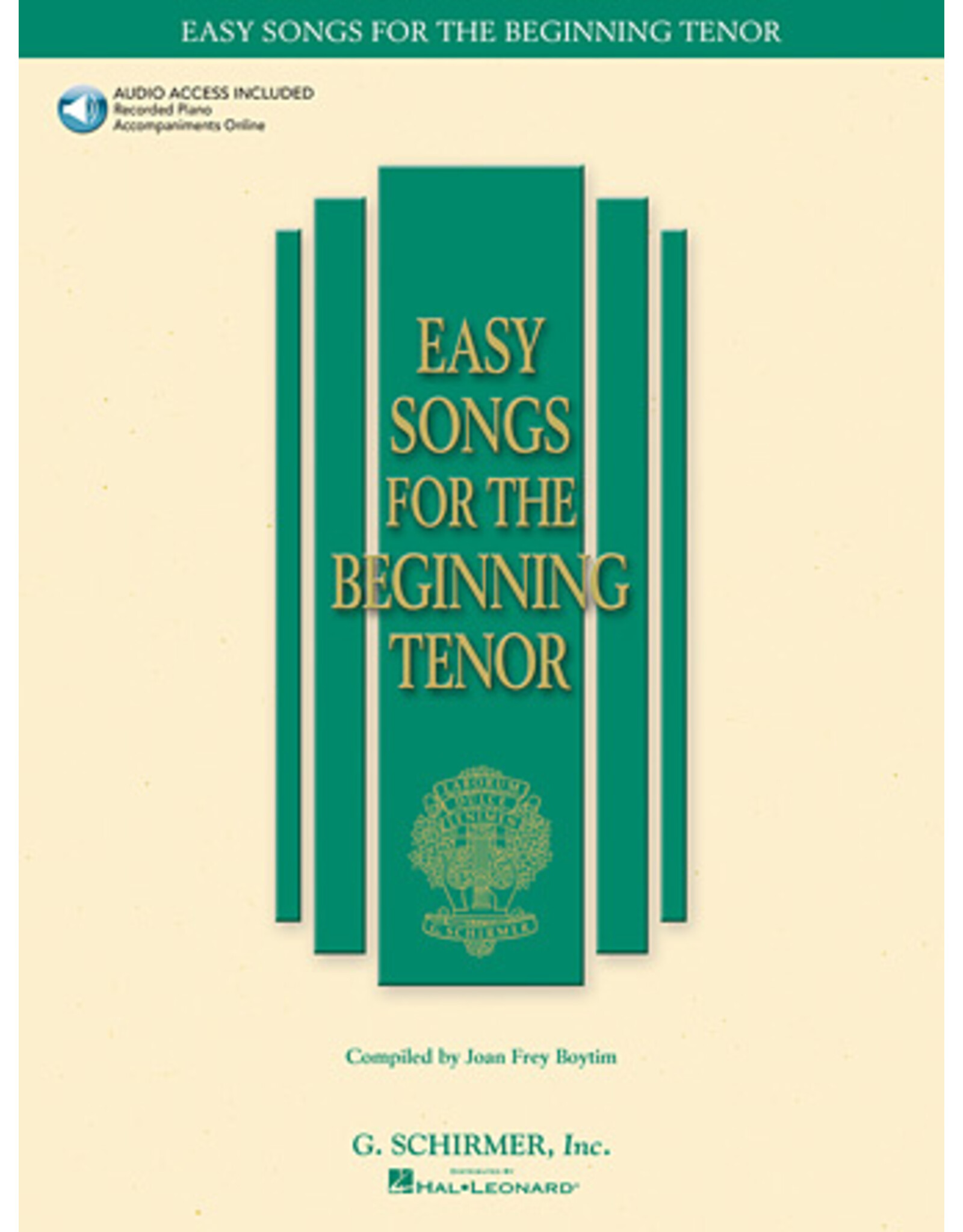 Hal Leonard Easy Songs for the Beginning Tenor (Joan Frey Boytim) Vocal Collection