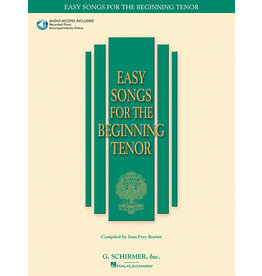 Hal Leonard Easy Songs for the Beginning Tenor (Joan Frey Boytim) Vocal Collection