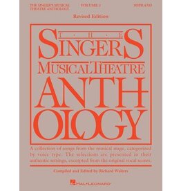 Hal Leonard The Singer's Musical Theatre Anthology Volume 1 Soprano Book Only Softcover compiled and edited by Richard Walters