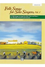 Alfred Folk Songs for Solo Singers Vol. 1 Medium High Voice