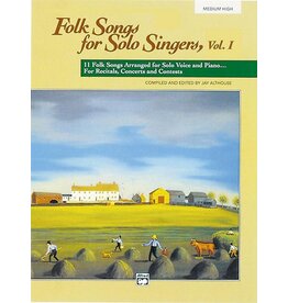 Alfred Folk Songs for Solo Singers, Vol. 1 Medium High