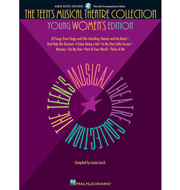Hal Leonard The Teen's Musical Theatre Collection Young Women's Edition Softcover Audio Online Compiled by Louise Lerch Book/CD Pack