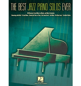 Hal Leonard The Best Jazz Piano Solos Ever 80 Classics, From Miles to Monk and More Softcover