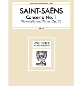 Carl Fischer LLC Concerto No.1 Cello, Piano A MINOR - Camille Saint-Saens Joseph Malkin