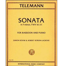 International Telemann - Bassoon Sonata in F Minor TWV 41:f1