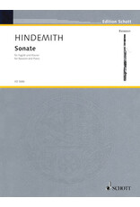 Hal Leonard Hindemith - Sonata Bassoon with Piano Accompaniment Schott