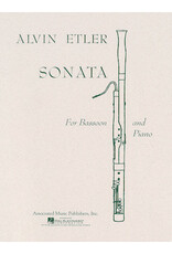 Hal Leonard Etler - Sonata Bassoon with Piano Accompaniment Woodwind Solo