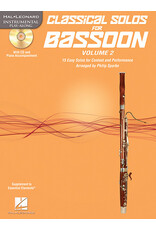 Hal Leonard Classical Solos for Bassoon, Vol. 2 15 Easy Solos for Contest and Performance Softcover with CD arr. Philip Sparke Book/CD Packs