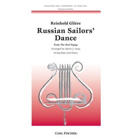 Carl Fischer LLC Russian Sailors' Dance Contrabass solo, Piano G MINOR - Reinhold Gliere Merle J. Isaac