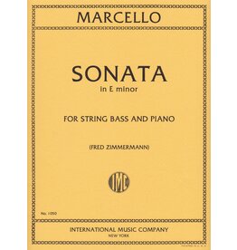 International Marcello Sonata in E Minor - String Bass