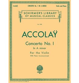 Hal Leonard Accolay - Concerto No. 1 in A Minor Violin with Piano Accompaniment (Schill) String Solo