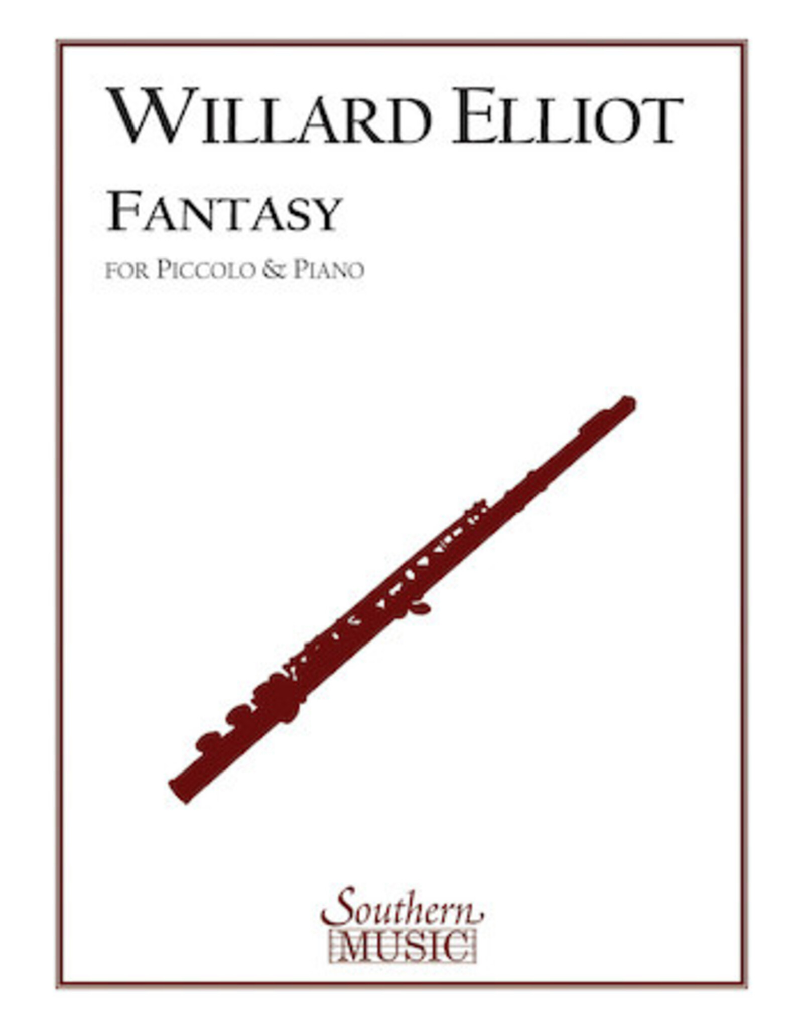 Hal Leonard Elliot - Fantasy Piccolo and Piano Southern Music