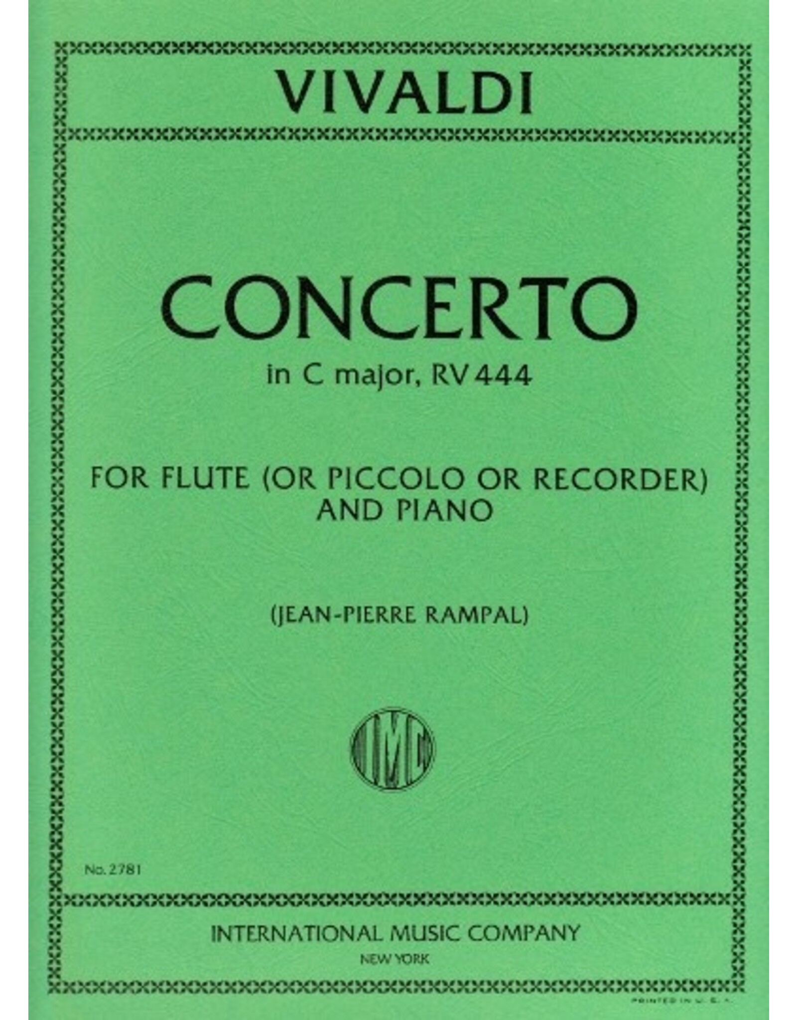 International Vivaldi - Concerto in C RV 444